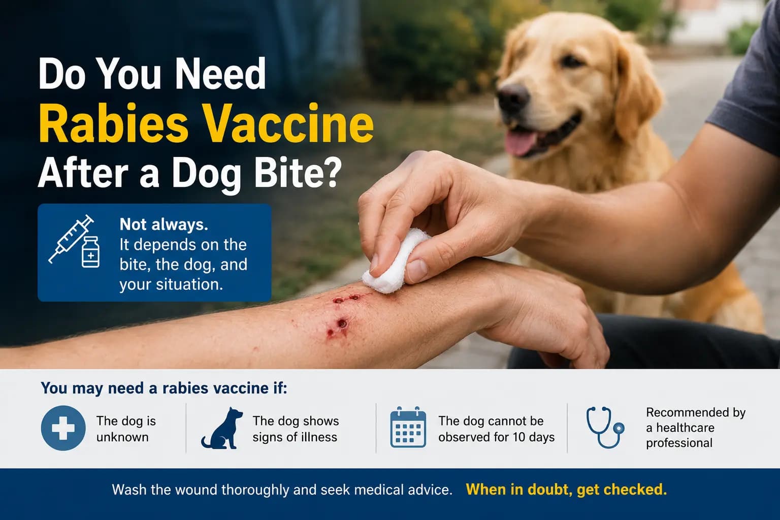 Do You Need Rabies Vaccine After a Dog Bite? (Complete Guide)